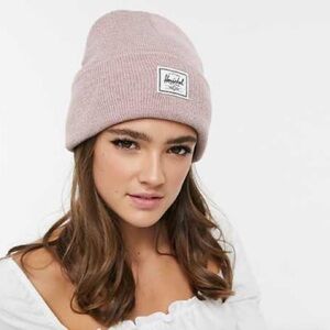 Herschel Supply Co NWT Ash rose knit Elmer Beanie $25 MSRP